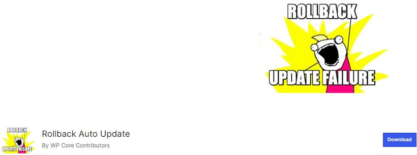 Rollback Auto Update интегрированный