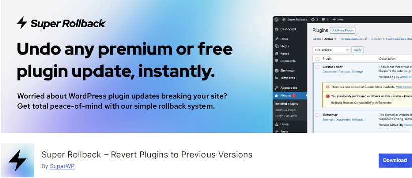 Super Rollback отличный